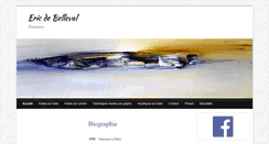Desktop Screenshot of eric-de-belleval.weonea.com