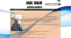 Desktop Screenshot of janehalm.weonea.com