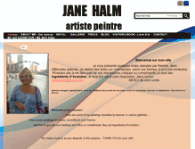 Tablet Screenshot of janehalm.weonea.com